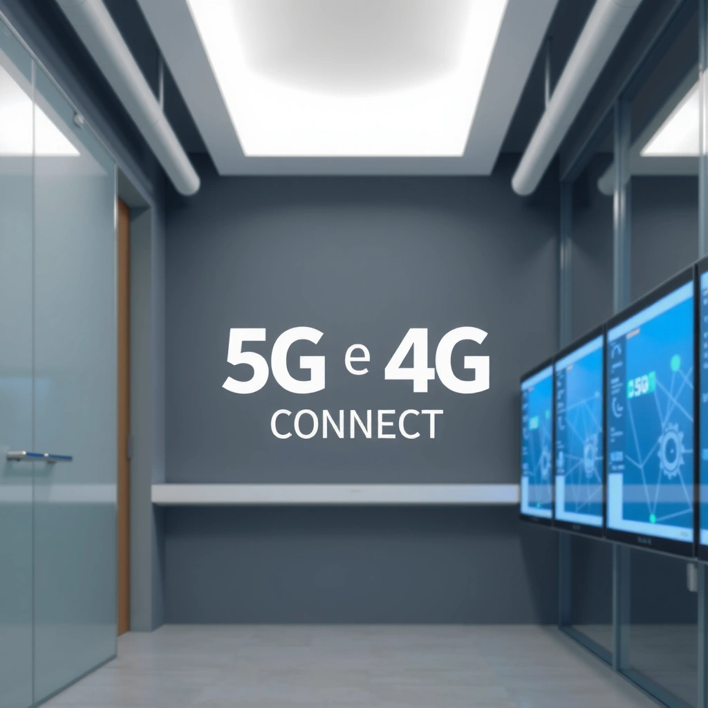 Diagramma comparativo velocità 5G e 4G